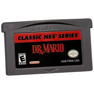 Dr Mario Classic NES Series Game Boy Advance Authentic Cart